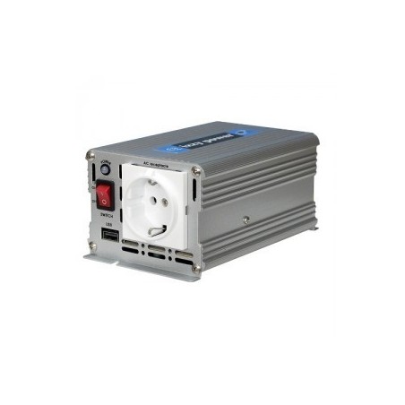 Fra 12VDC til 230VAC 350Watt. Campingvog, bil inverter