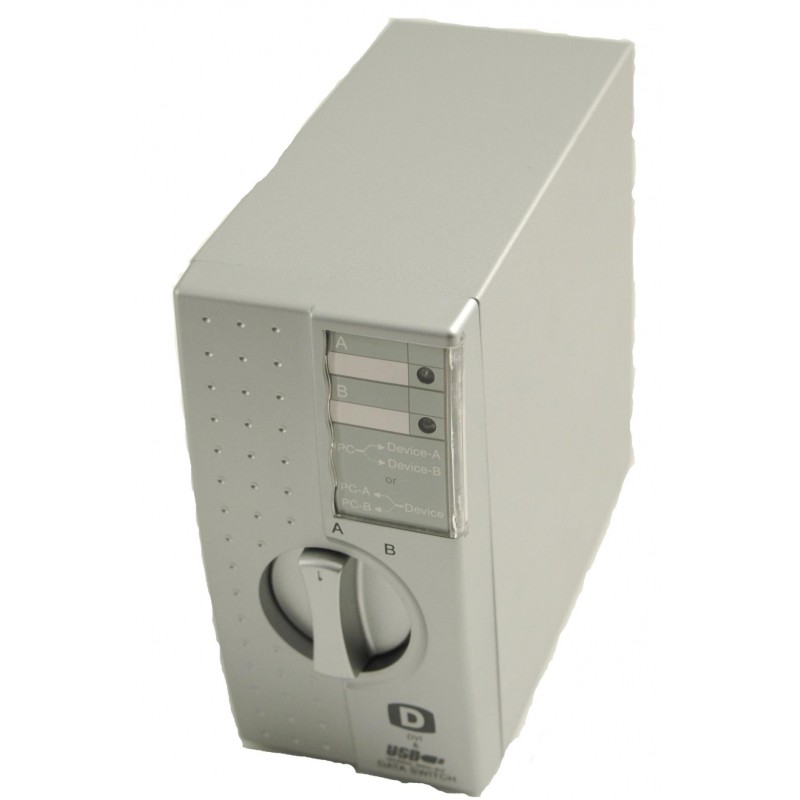 Manuel KVM omskifter til DVI og USB