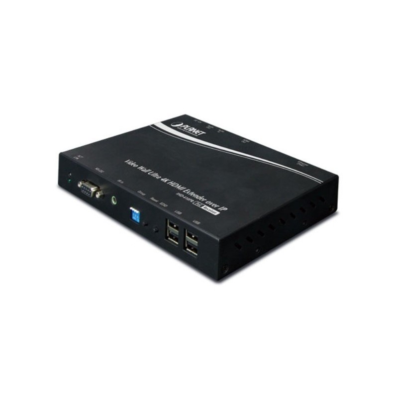 HDMI 4K extender over LAN med PoE, direkte punkt til punkt med PDS kabel. Modtagermodul, med USB