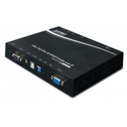HDMI 4K extender over LAN med PoE, direkte punkt til punkt med PDS kabel. Sendermodul, med USB