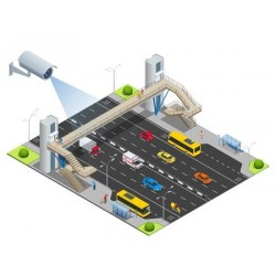 Kamera til nummerpladegenkendelse - IP67 tæt - DANBIT A/S