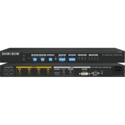 4K Video Wall controller 4 x HDMI udgange, HDMI, DP, DVI-I indgang,...