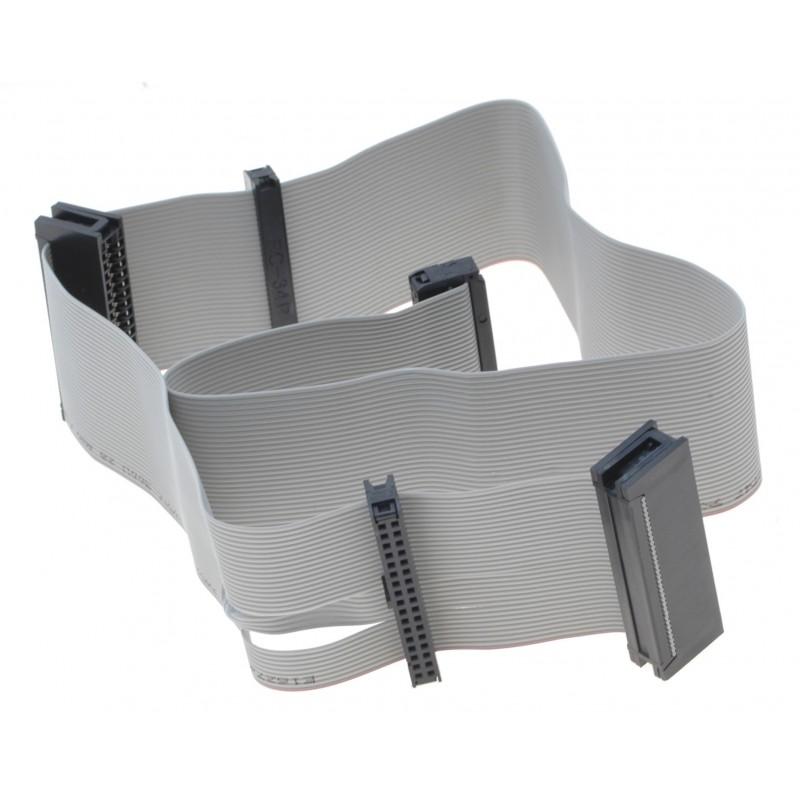 Floppy fladkabel, 60 cm, IDC 34 stik