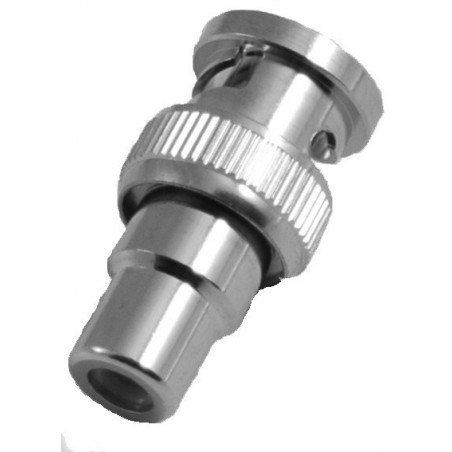 Adapter RCA hun til BNC han  - Phono hun til BNC han