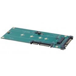 M.2 adapter short - ATA 6Gb / s, U.2, NVMe, SATA 22pin
