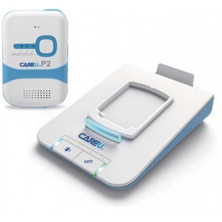 GPS tracker med 770mA batteri inkl. opladningsstation