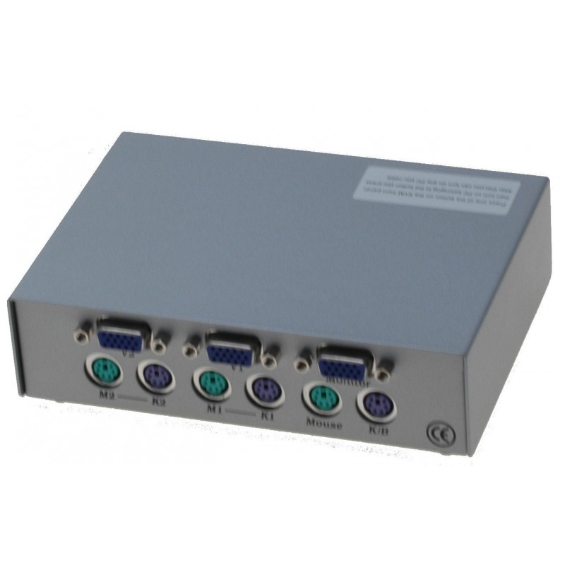 Manuel VGA omskifter til PS2 mini din 6