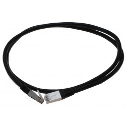 Cat. 6 netværkskabel, RJ45, STP, AWG28, sort, 10m