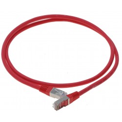 Cat. 6 netværkskabel, RJ45, STP, AWG28, rød, 1,0m