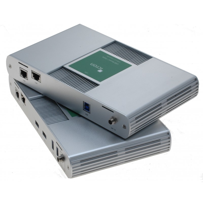 4 ports USB 3.1 booster / extender op til 100m, sæt