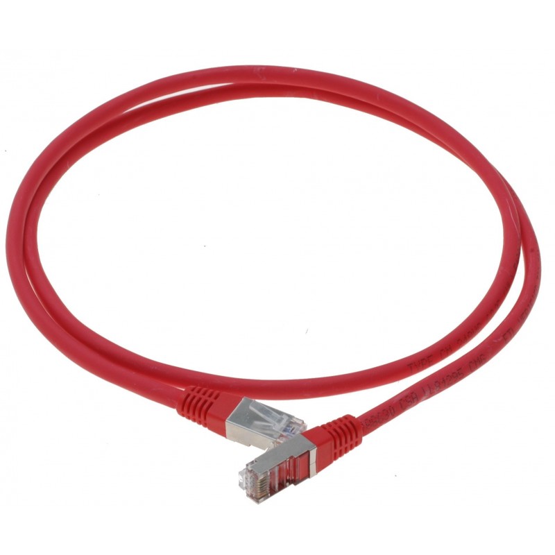 Cat. 6 netværkskabel, RJ45, STP, AWG28, rød, 5,0m