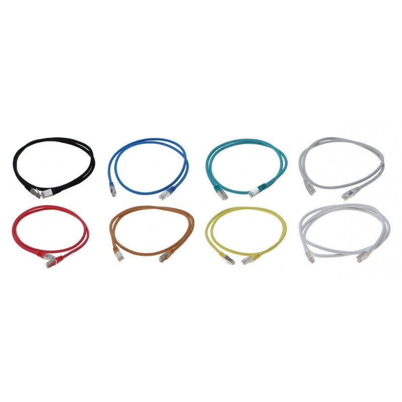 Cat. 6 netværkskabel, RJ45, STP, AWG28, rød, 5,0m