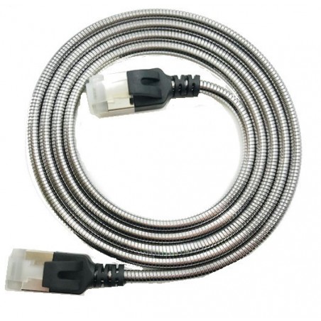 Armored - anti rodent RJ45 Cat. 6a ethernet cable - DANBIT