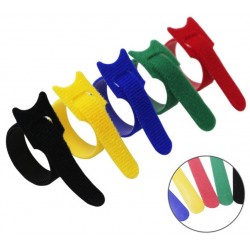 Velcro strips (Cable Tie) 13 x 155 mm, red