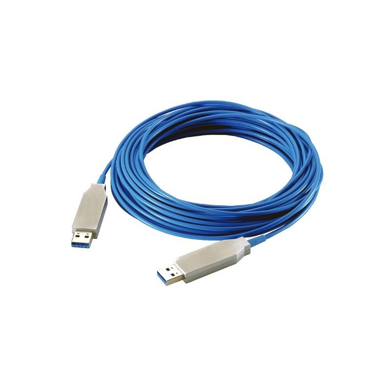Fiber optisk kabel USB 3.0 AOC (Active Optical Cable) - Forlænger op til 10 m