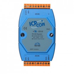 RS485 bus repeater og galvanisk isolator til DIN skinne montering