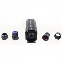 Vandtæt PoE extender - Op til 22Watt PoE effekt. 4 styk i forlængelse - 500meter. IP66 tæt.