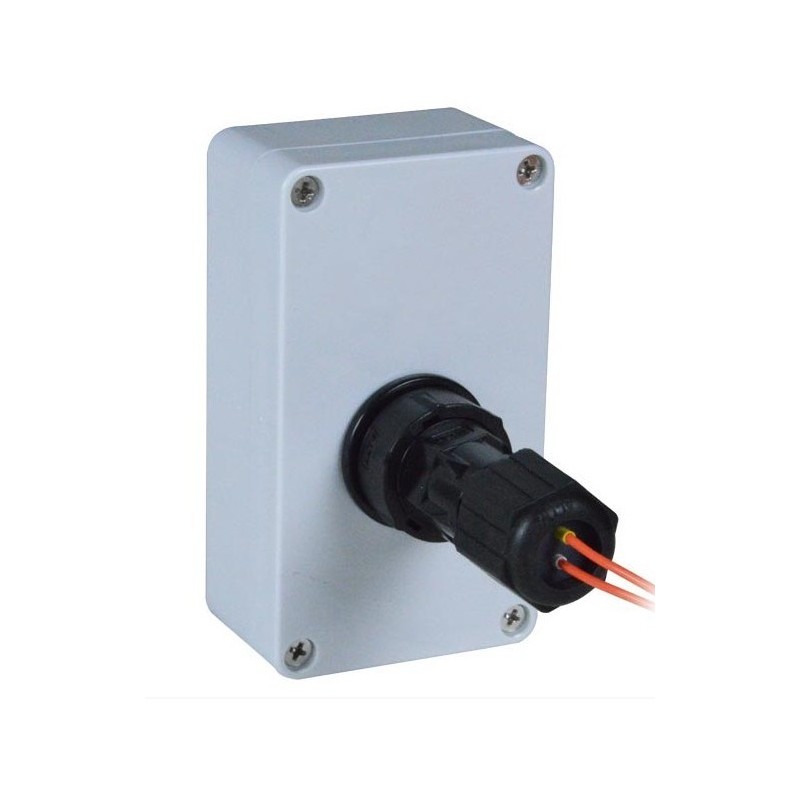 Vand og støvtæt samlestik (gland) til LC fiber stik