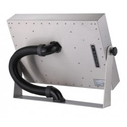 15" monitor i rustfri stålkabiner IP66 tæt på alle flader.