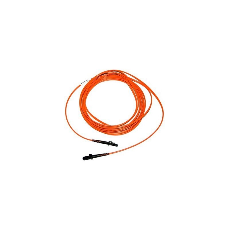 MTRJ Fiberkabel, Multi mode, HUN-HUN, 1,8m, 62,5/125my, Orange, LSZH, Duplex