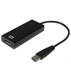 USB 3.0 til DisplayPort adapter, 4K grafikkort til PC notebook - DANBIT A/S