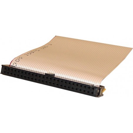 SCSI kabel  IDC 50 pin med 5 IDC50 stik 1.2M