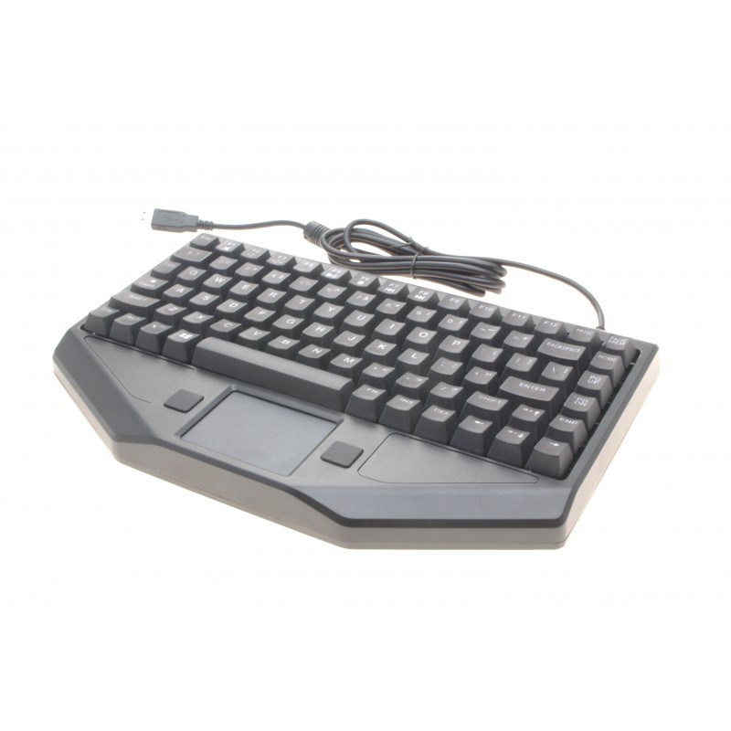 IP65 industriel tastatur med touchpad, USB, US