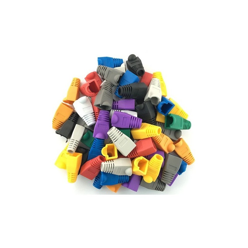 Beskyttelseskappe til RJ45 stik 5e, 6 og 6a, 7mm  - DANBIT