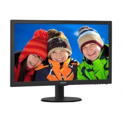 22" LCD skærm LED baggrundslys, 1920x1080, VGA, HDMI, plug and play - DANBIT A/S