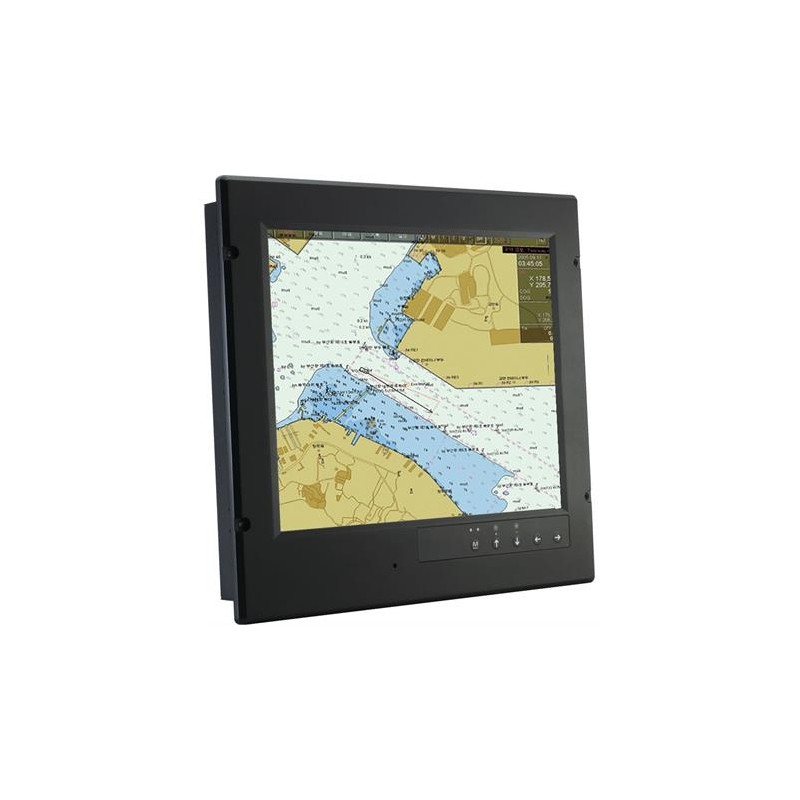 19 "MOXA MD-119-X1 display, VGA, BNC, dust and leakproof seal IP66, LED - DANBIT A / S