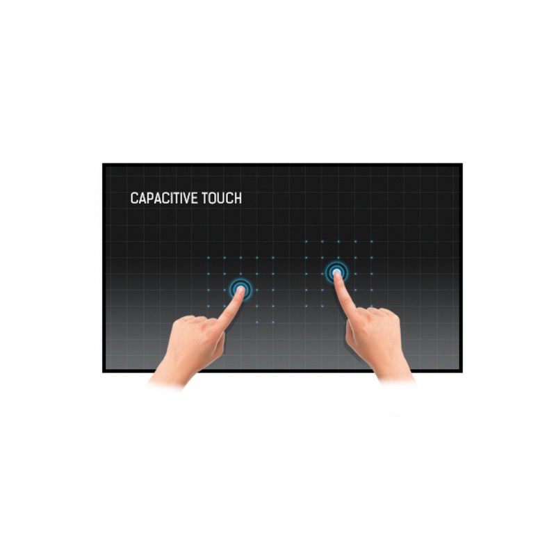 21.5 "LCD capacitive touch screen, 1920x1080, VGA, HDMI - DANBIT A / S