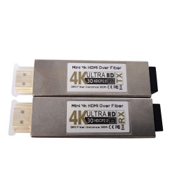 HDMI converter over fiber OM3 multi mode