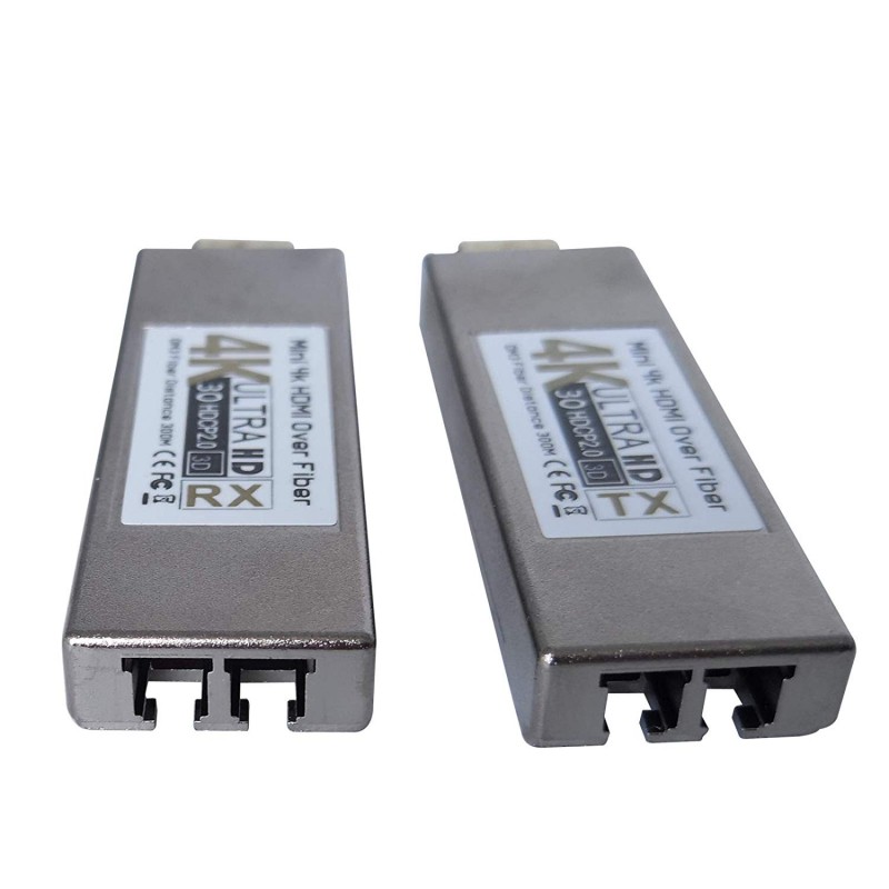 HDMI konverter over fiber OM3 multi mode