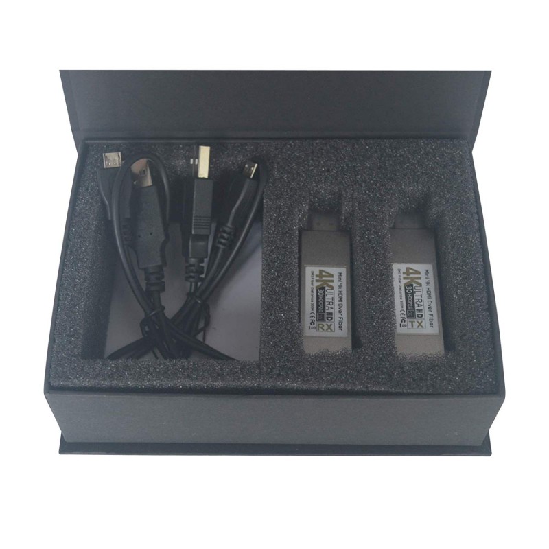 HDMI converter over fiber OM3 multi mode