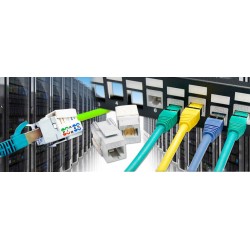 RJ45 netværkskabel med kobber til professionelt brug - Specielproduceres efter ønske - DANBIT