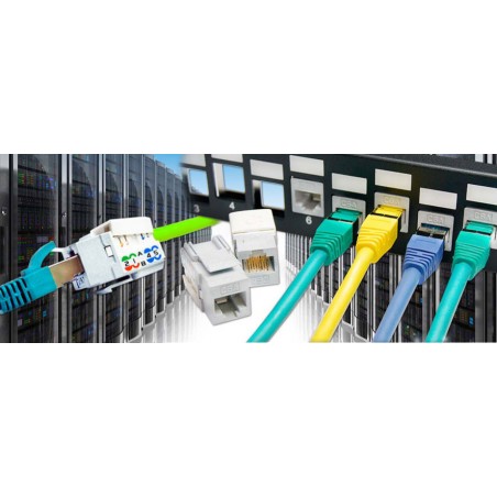 RJ45 netværkskabel med kobber til professionelt brug - Specielproduceres efter ønske - DANBIT