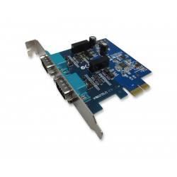 PCI Express-kort 2 x RS422/485 Surge Isolation DOS Linux, DOS, XP, Win10/11 Windows Server 2003/2008/2012/2016/2019/2022