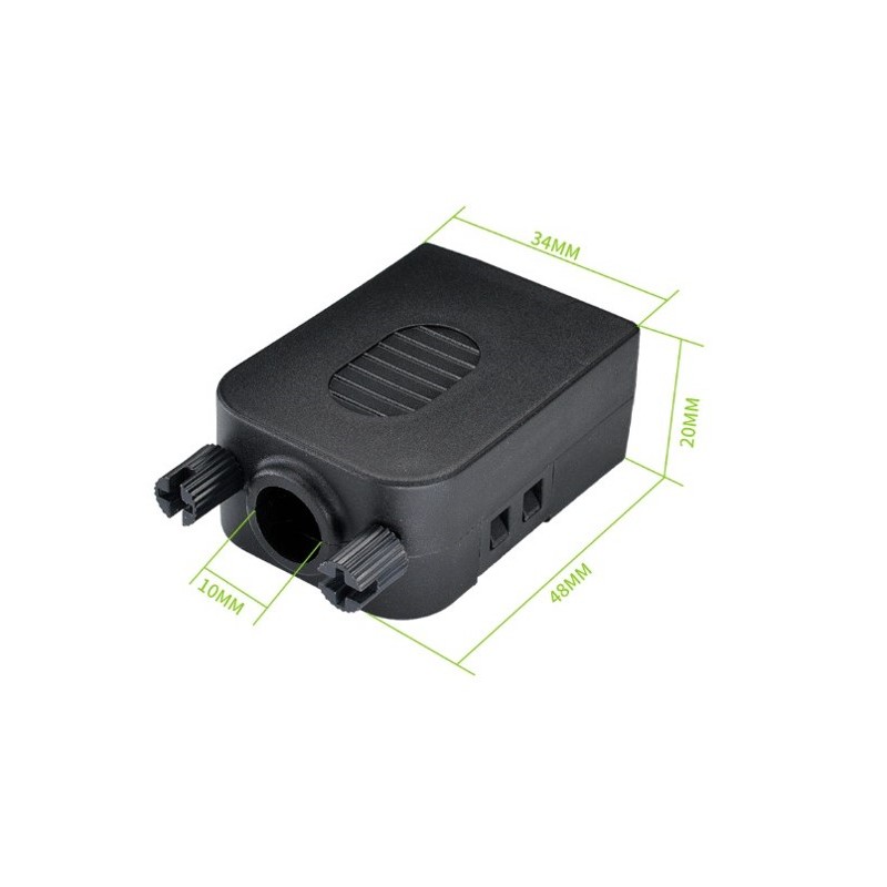 Terminalblok med dB9 hun stik, DB9 stik med skrueterminal til RS232