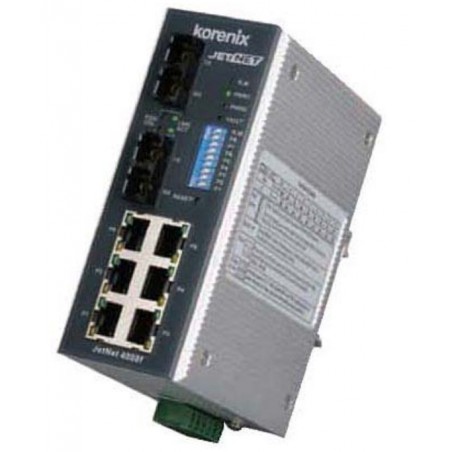 8-ports switch, Korenix JETNET 4008F-S - OUTLET - DANBIT