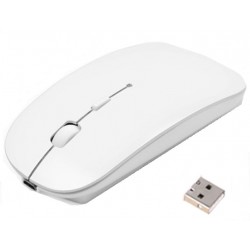 Super slim - trådløs USB mus - MacBook - Rækkevidde 10m - DANBIT