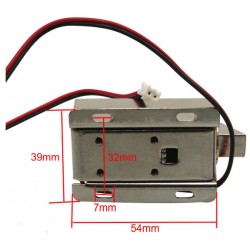 FC MXBB  12 VDC 0,8A elektronisk metal lås - DANBIT
