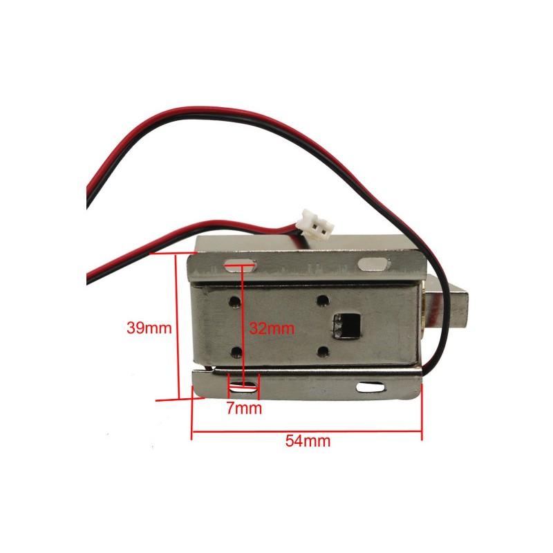FC MXBB  12 VDC 0,8A elektronisk metal lås - DANBIT
