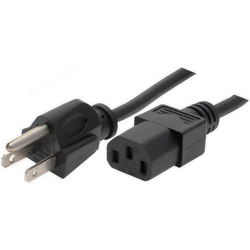 US netledning UL E88265-C IEC 320 C13-stik Hun