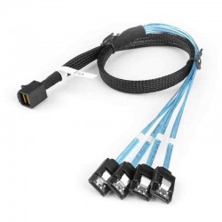 SFF-8643-4SATA Mini-SAS HD til 4 x SATA-kabel