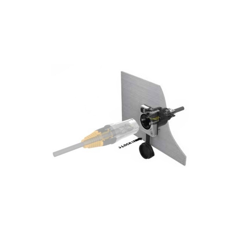 RJ45 ethernet kabel genneføring IP65 vand og støvtæt