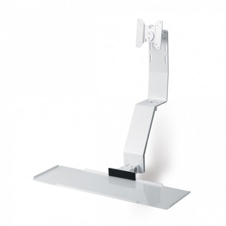 Display bracket with keyboard tray HM-005