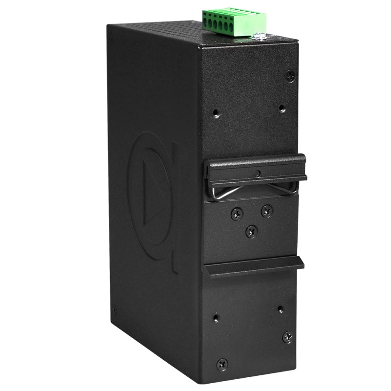 7 ports industriel PoE+ unmanaged switch med 4 x RJ45 + 3 x SFp porte