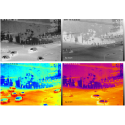 Stand alone Thermal PT network camera, temperature alarm, anti frost