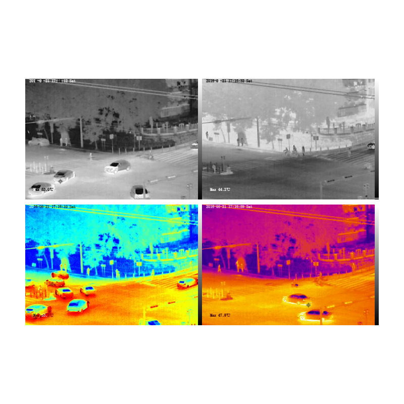 Stand alone Thermal PT network camera, temperature alarm, anti frost