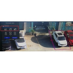 3MP bullet camera with alarm control, 1920x1080